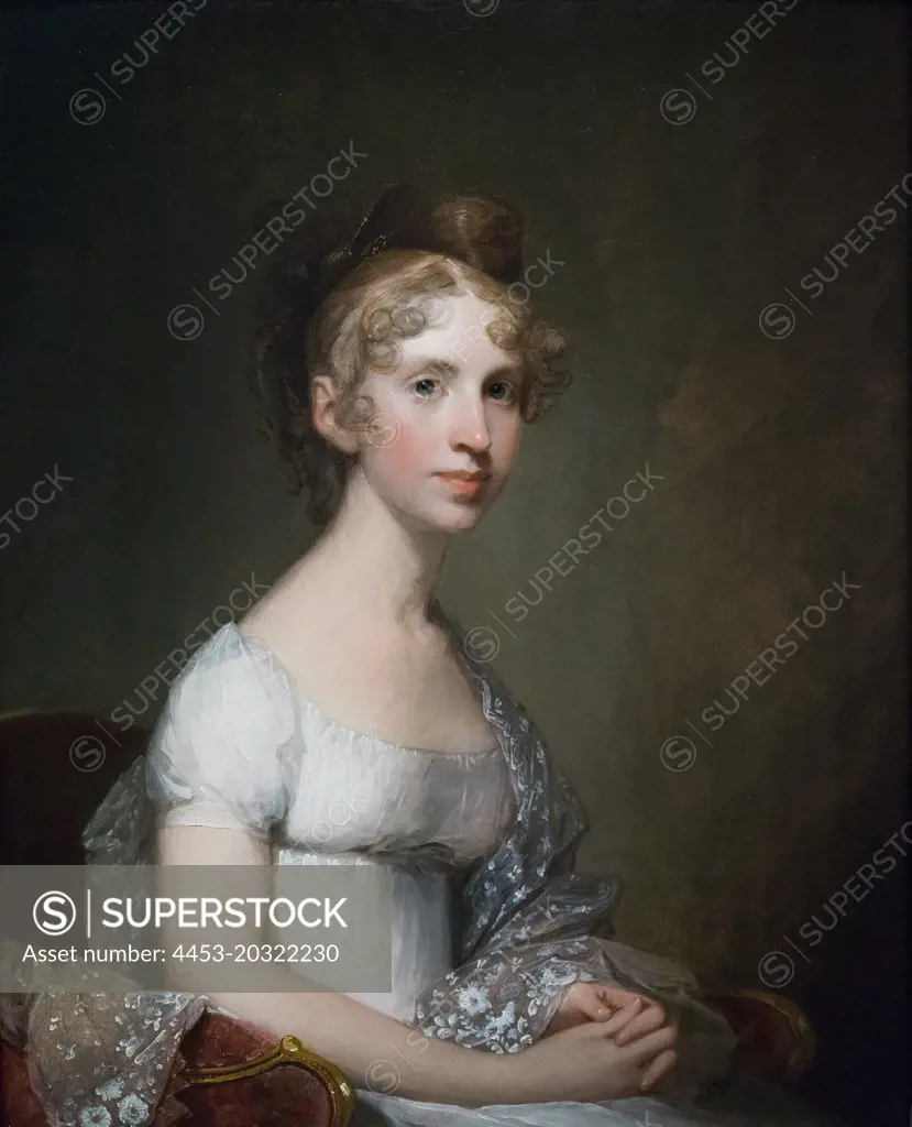 Anna Powell Mason Mrs. Patrick Grant; about 1807 Oil on panel Gilbert Stuart American; 1755-1828