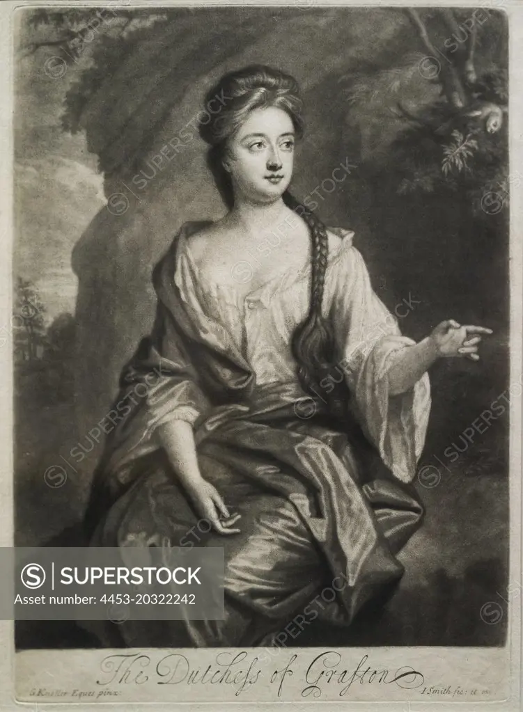 Isabella Fitzroy Bennett; Duchess of Grafton John Smith English; 1652-1742