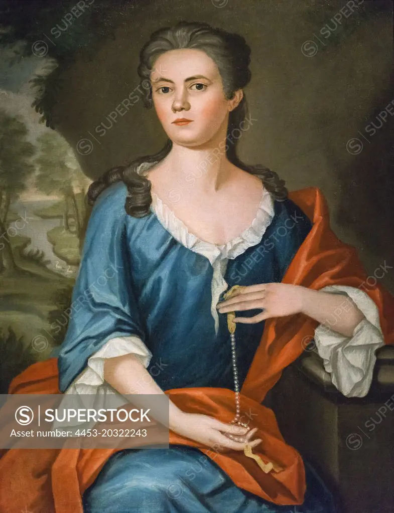Mrs. Joseph Mann Bethia Torrey; 1753 Oil on canvas John Singleton Copley American; 1738-1815