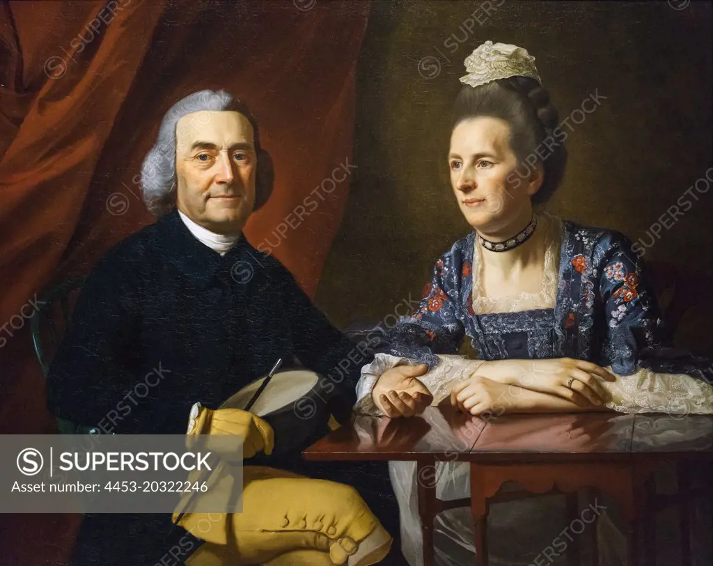 Mr. and Mrs. Isaac Winslow Jemima Debuke; 1773 Oil on canvas John Singleton Copley American; 1738-1815