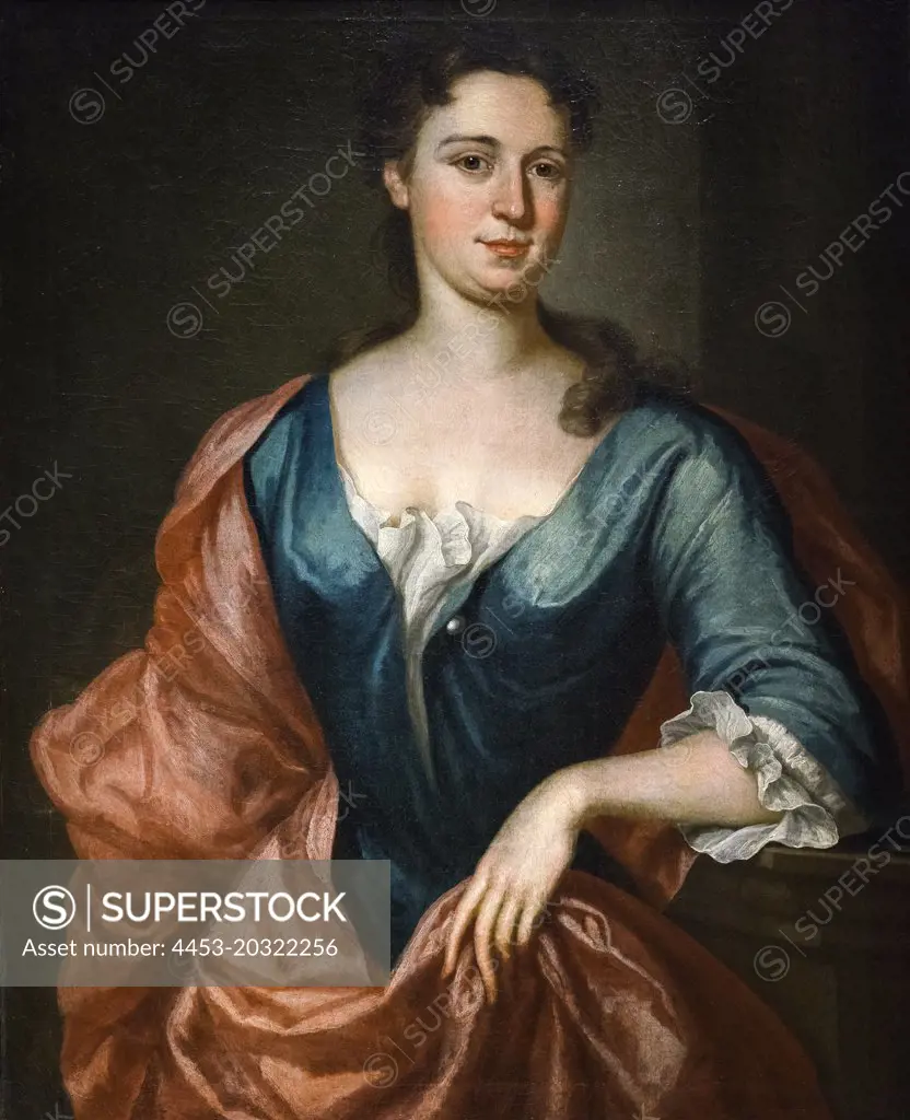 Mrs. Tyng; 1729 Oil on canvas John Smibert American born in Scotland; 1688-1751