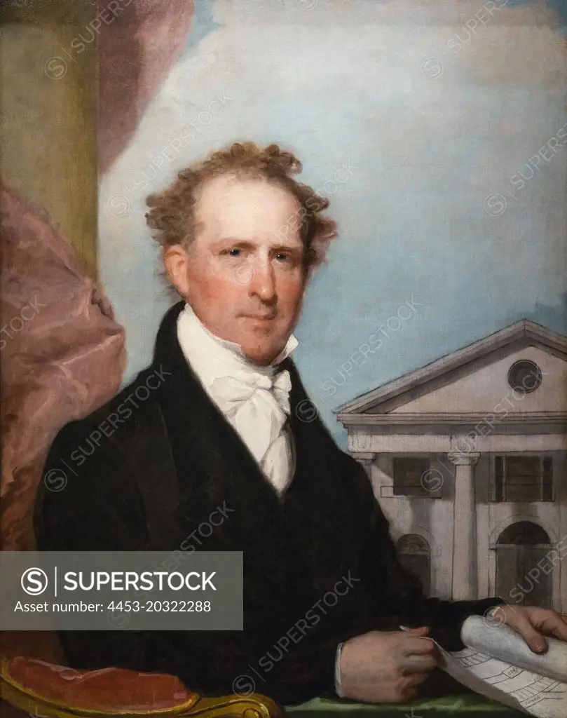 Josiah Quincy; 1824 Oil on canvas Gilbert Stuart American; 1755-1828