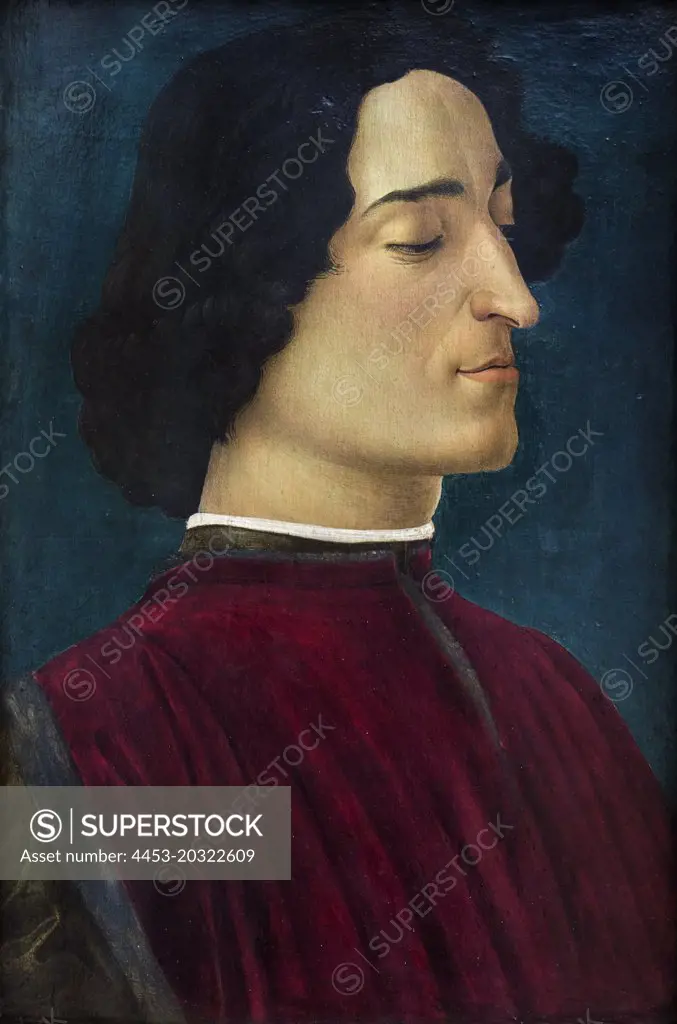 Sandro Botticelli; Giuliano de Medici. (1453-1478). 