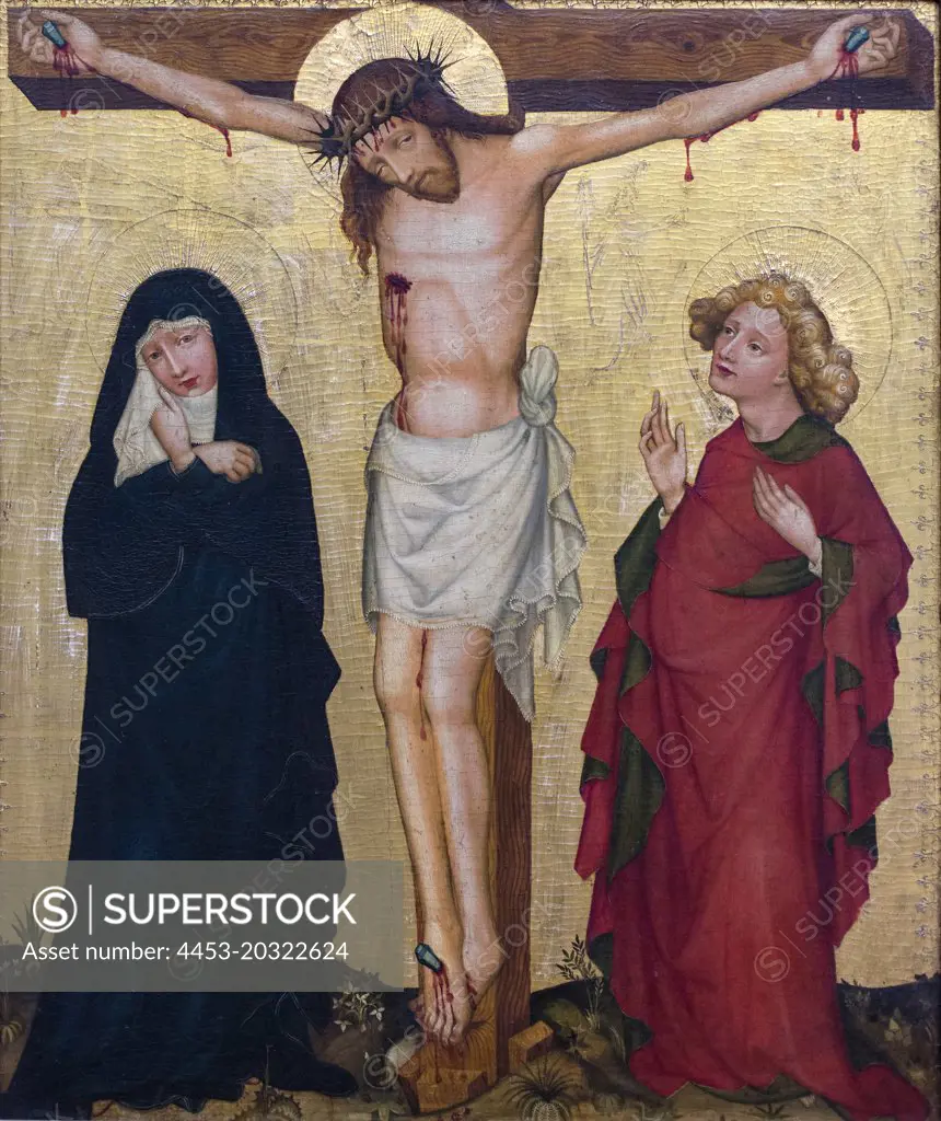 Austro-Bohmisch. 1400. (Christ on the Cross)