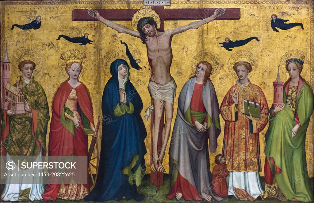 Colognes. one 1430. (Christ on the Cross with Saints)