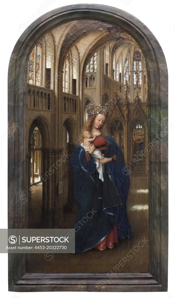 the madonna in the church c. 1440 (jan van eyck;)