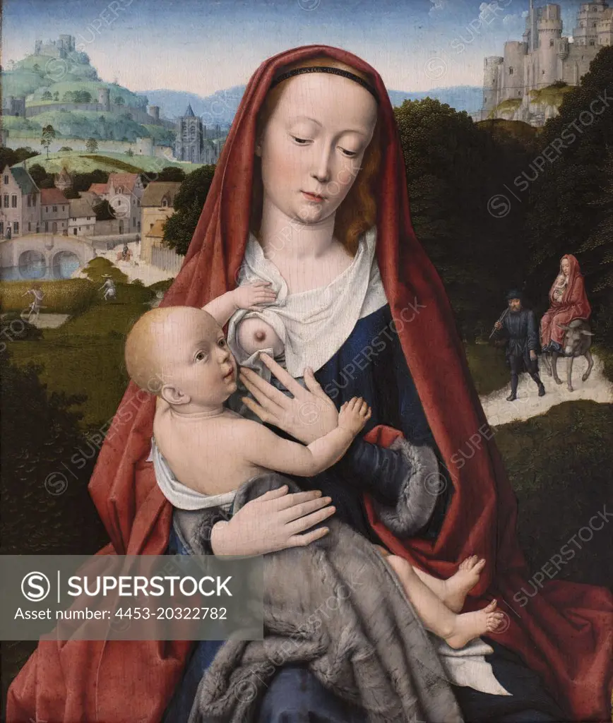 Mary with the child by 1490. (gerard david; 1460 oudewater with gouda 1523 brugge)