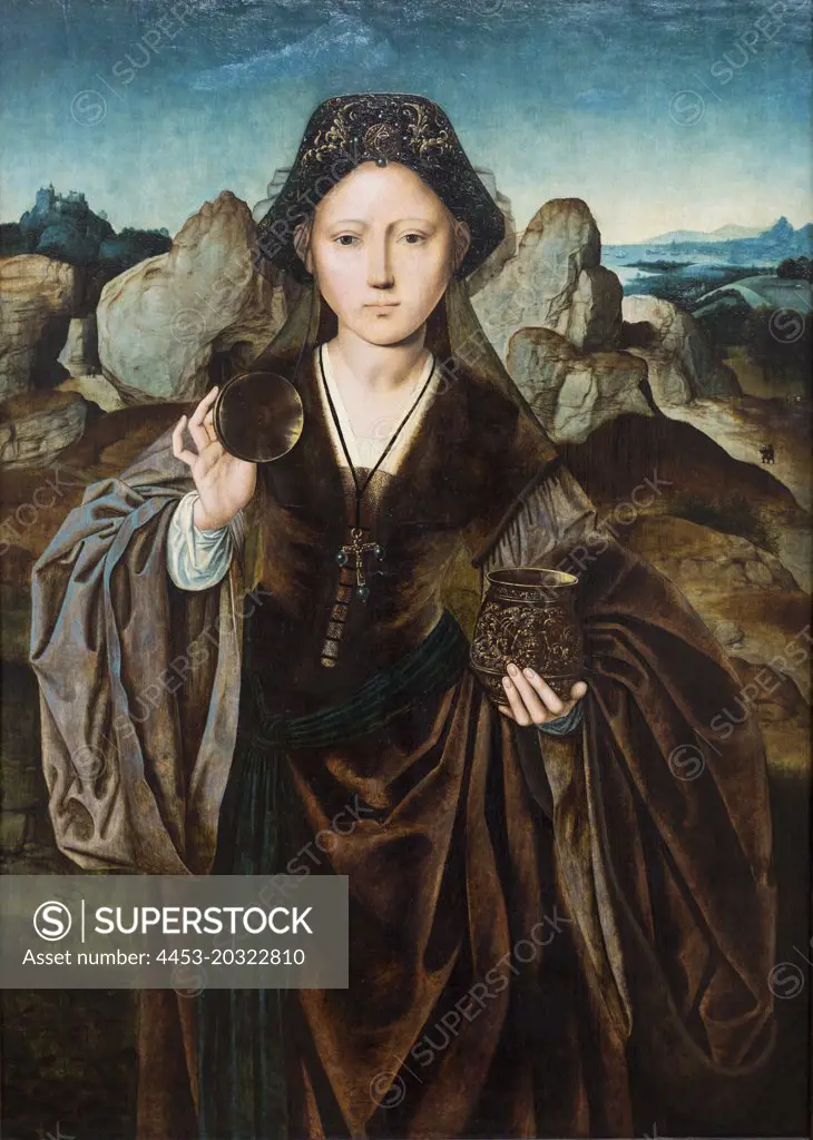 the St. Mary Magdalene (mansi-magdalena) after 1525. (masters of the mansi-magdalena; active 1510-1530 in Antwerp)