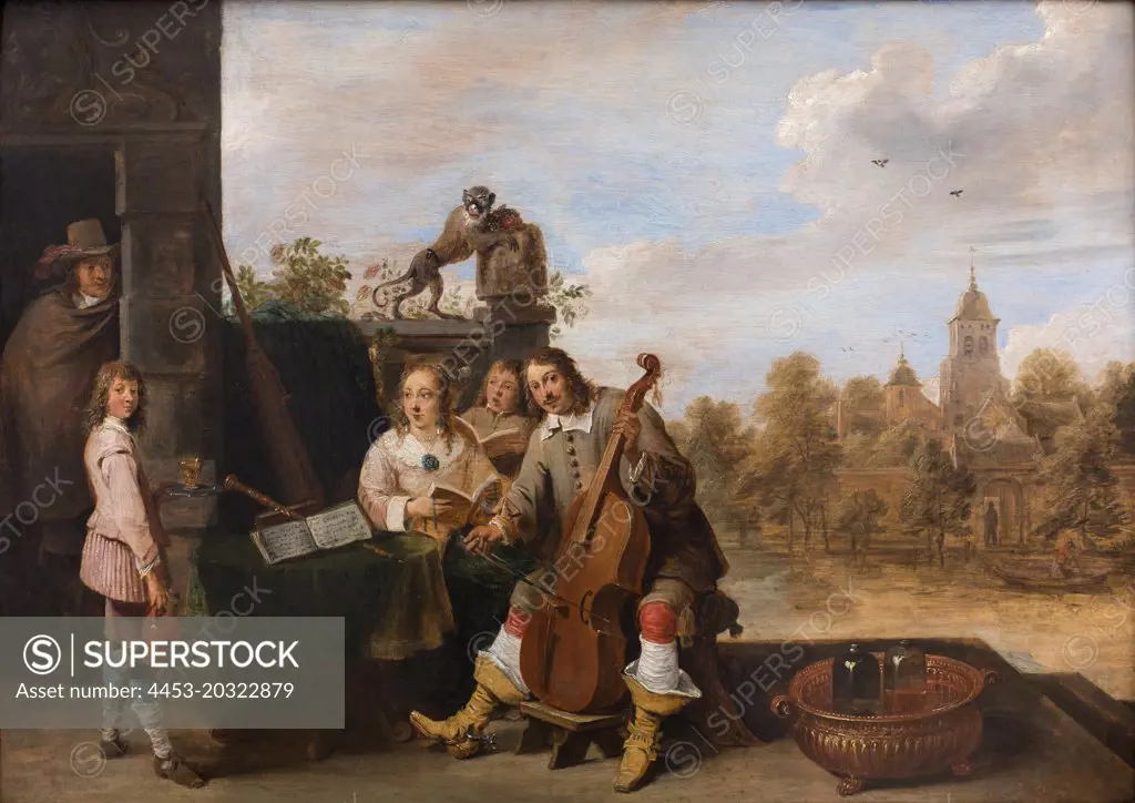 The Artist and His family. 1645/46. (David Teniers d. J.; 1610 Antwerp 1690 Brussel)