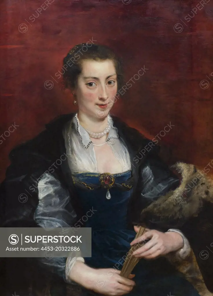Portrait of a woman. 1637. (Peter Paul Rubens 1577 Siegen-1640 Antwerp)