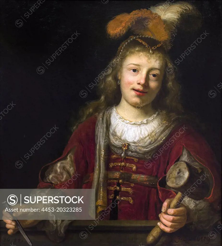 Jael; 1644 Johannes Spilberg; German (1619 Dusseldorf -1690 Dusseldorf)