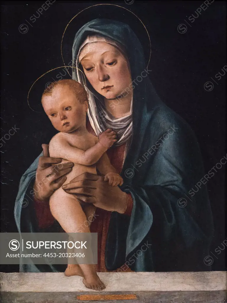 Virgin and Child c. 1490 Oil on panel Lorenzo Costa; Italian (active Bologna) Born c. 1460; died c. 1535