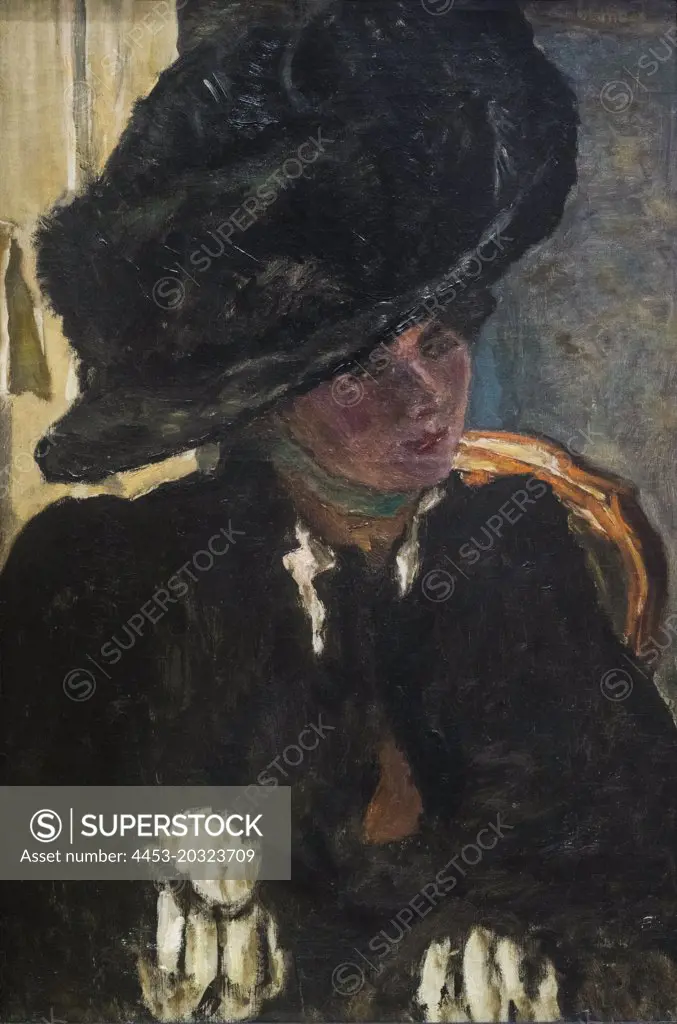 Portrait of Madame Franc-Nohain c.1905 Oil on canvas by Pierre Bonnard