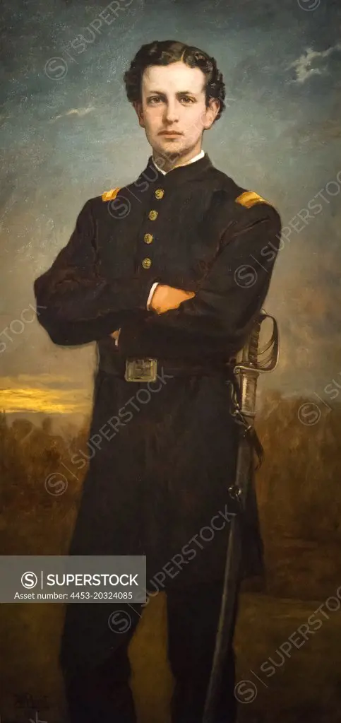 Lt. Huntington Frothingham Wolcott; 1867 Oil on canvas William Morris Hunt American; 1824-1879