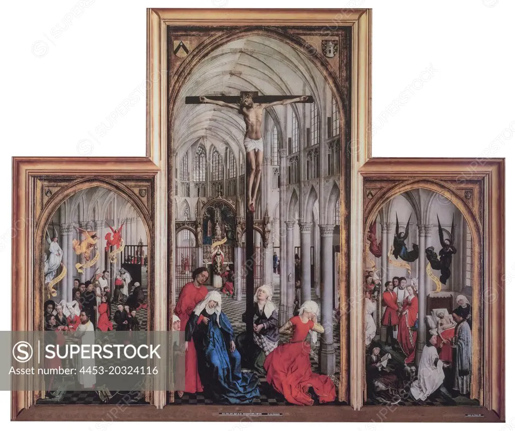 Altarpiece of the Seven Sacraments; painted before 1450 Rogier van der Weyden Netherlandish 1400 - 1464