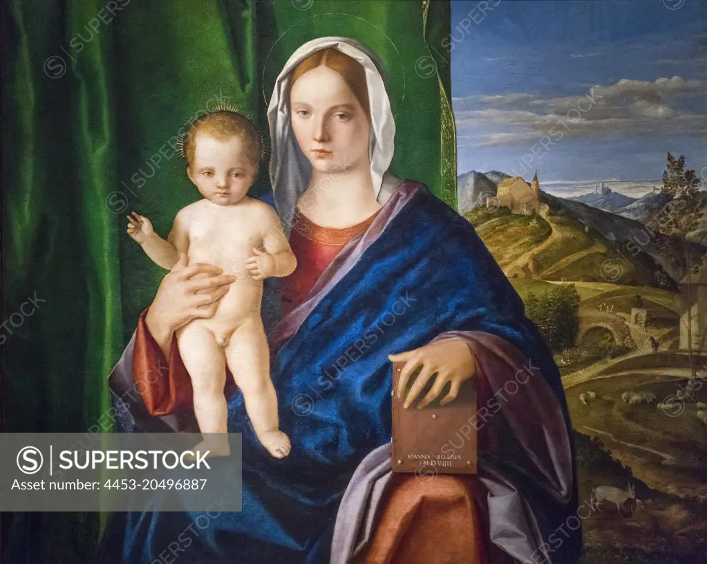 Madonna and Child; 1509; Oil on panel Giovanni Bellini; Italian; 1431/36-1516