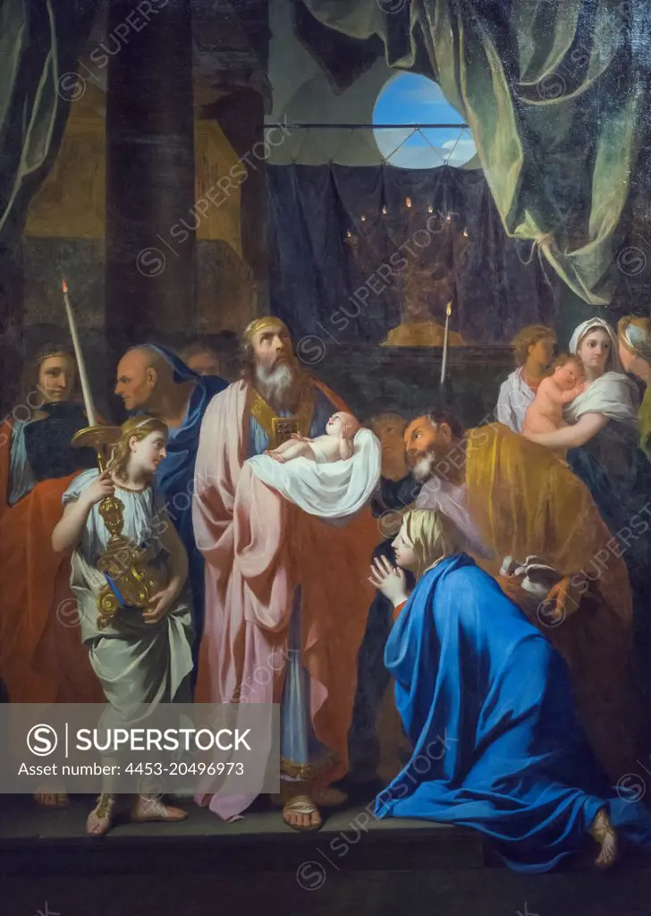 The Presentation of Christ in the Temple; 1645; Oil on canvas Charles Le Brun; French; 1619-90