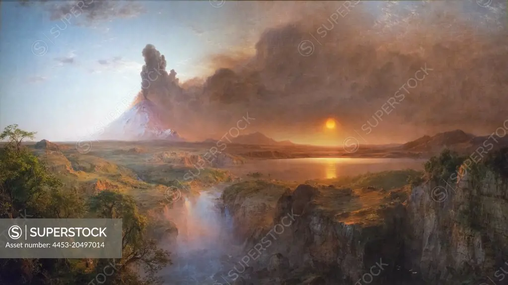 Cotopaxi; 1862; Oil on canvas Frederic Edwin Church; American; 1826-1900