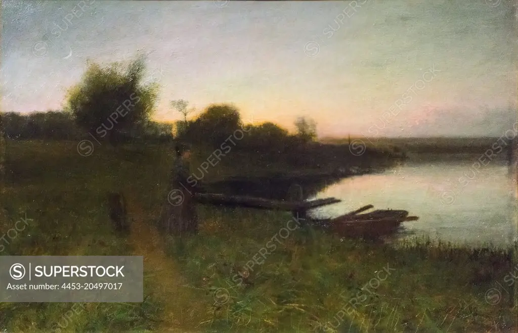 In the Gloaming; 1889; Oil on canvas Henry Golden Dearth; American; 1864-1918