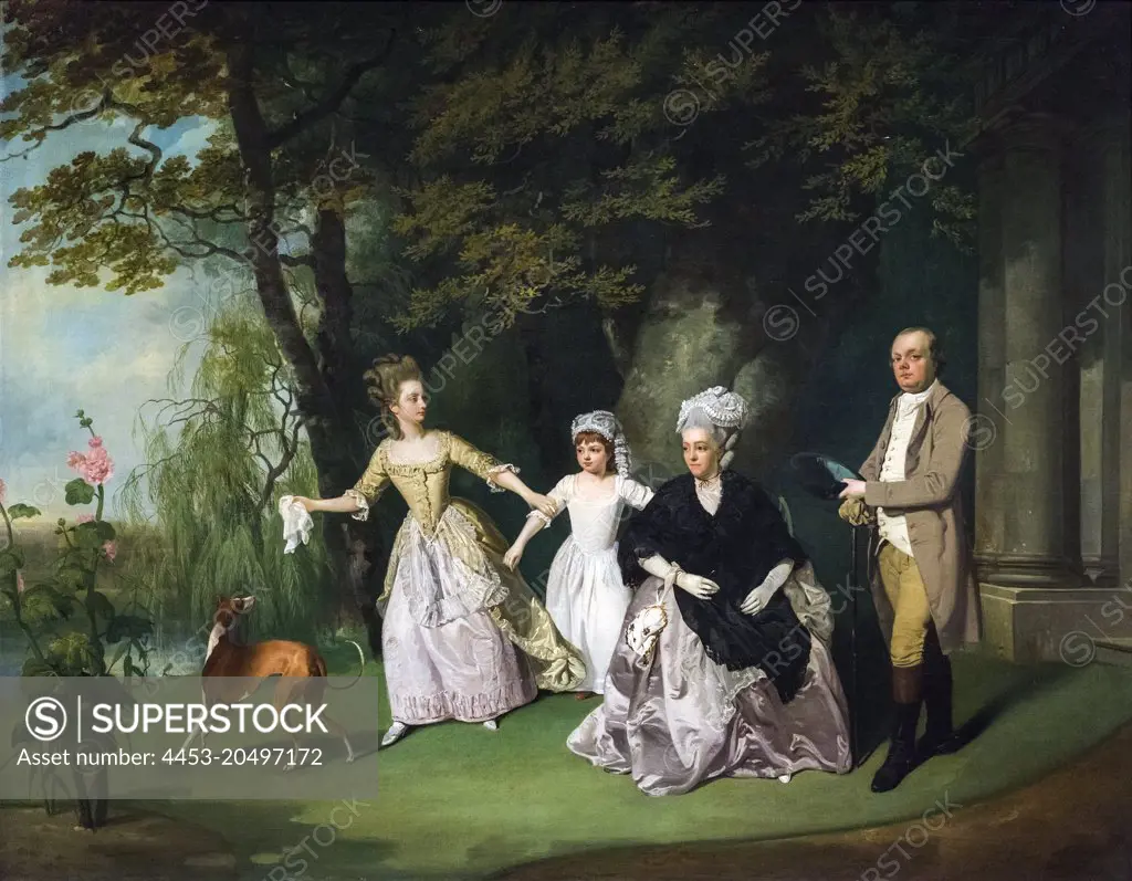The Wilkinson Family; 1776-78; Oil on canvas Francis Wheatley; English; 1747-1801