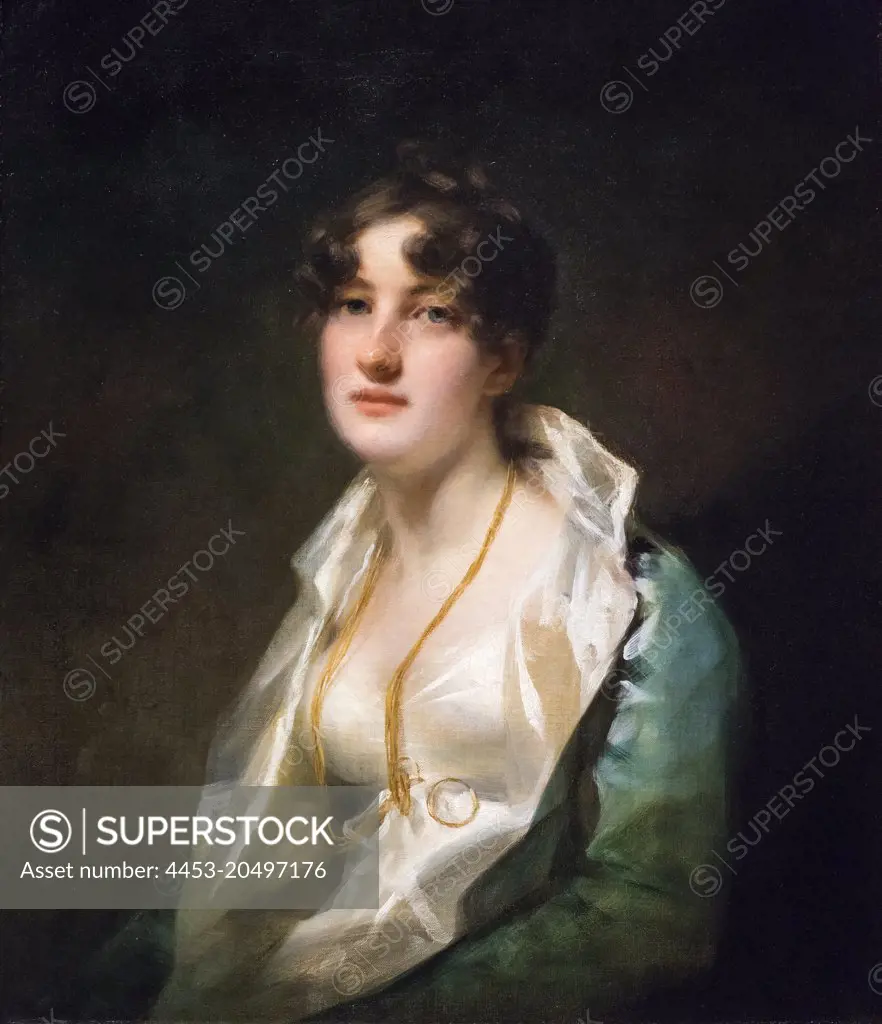 Mrs. Alexander Campbell of Possil; 1700s-1800s; Oil on canvas Henry Raeburn; Scottish; 1756-1823