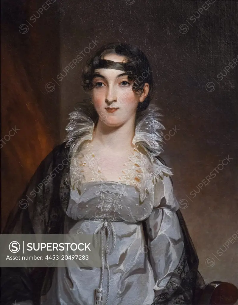 Mrs. Edward Hudson; 1814; Oil on canvas Thomas Sully; American; 1783-1872