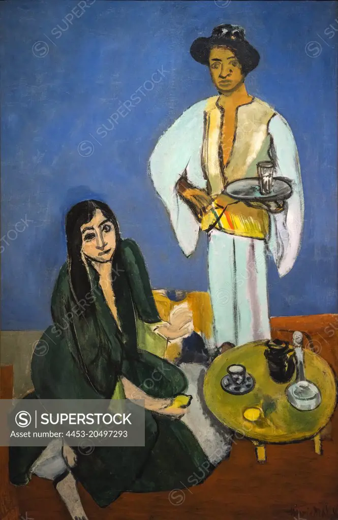 Coffee; 1916; Oil on canvas Henri Matisse; French; 1869-1954