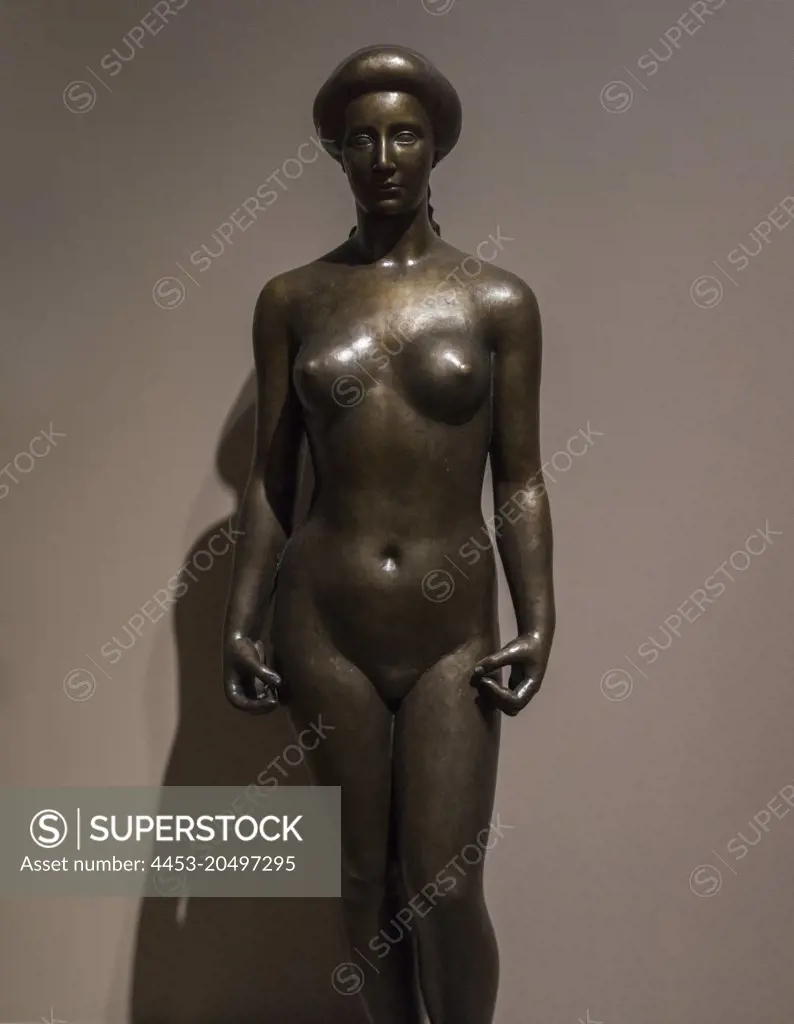 Flora; Nude; 1910-11; Bronze Aristide Maillol; French; 1861-1944