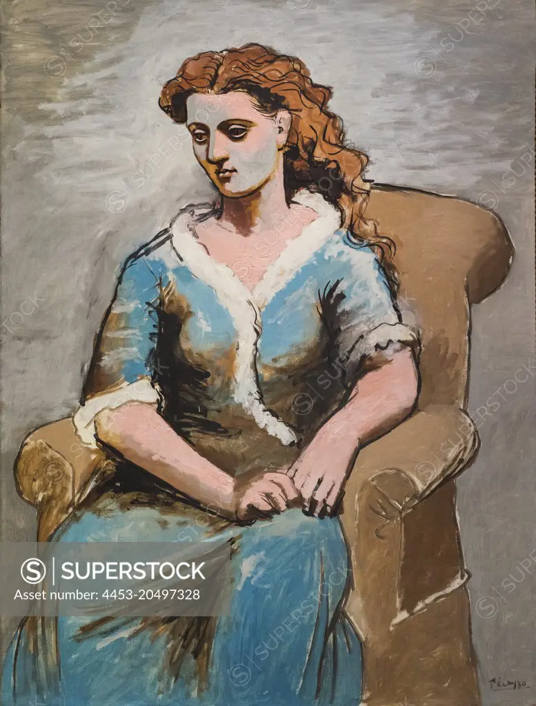Woman Seated in an Armchair; 1923; Oil on canvas Pablo Picasso; Spanish; 11881 - 19733