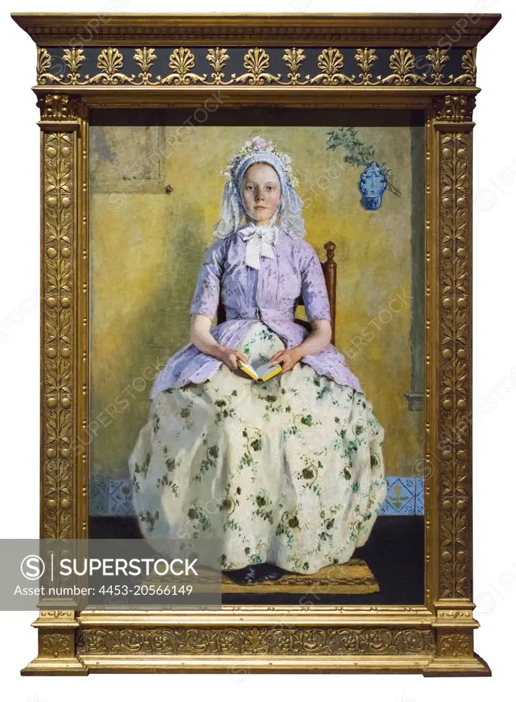 The Communicant; about 1900 Oil on canvas Gari Melchers; American; 1860 - 1932