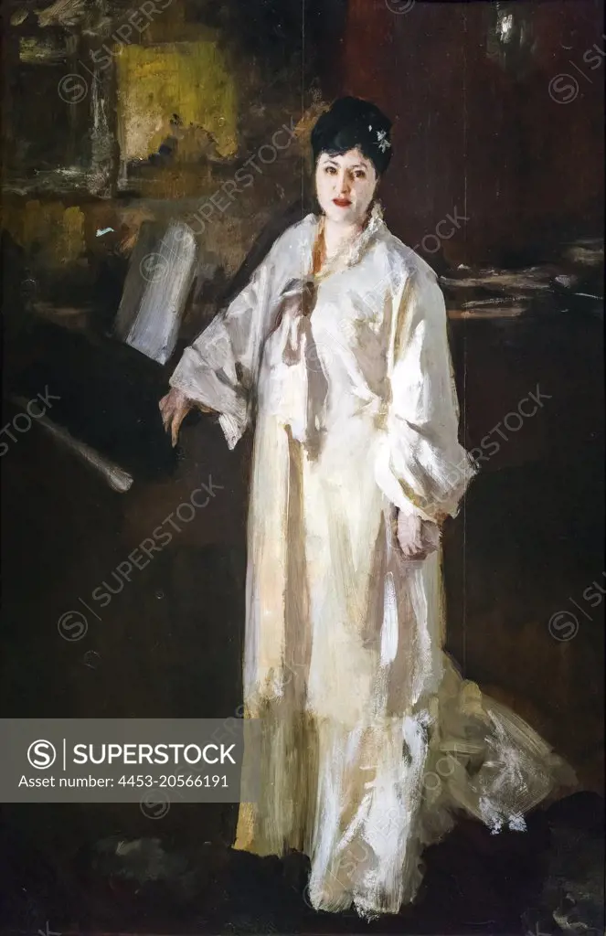 Judith Gautier; about 1885 Oil on panel John Singer Sargent; American; 1856 - 1925