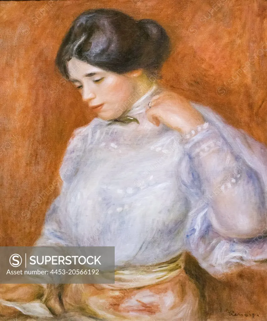 Graziella; 1896 Oil on canvas Pierre-Auguste Renoir; French; 1841 - 1919