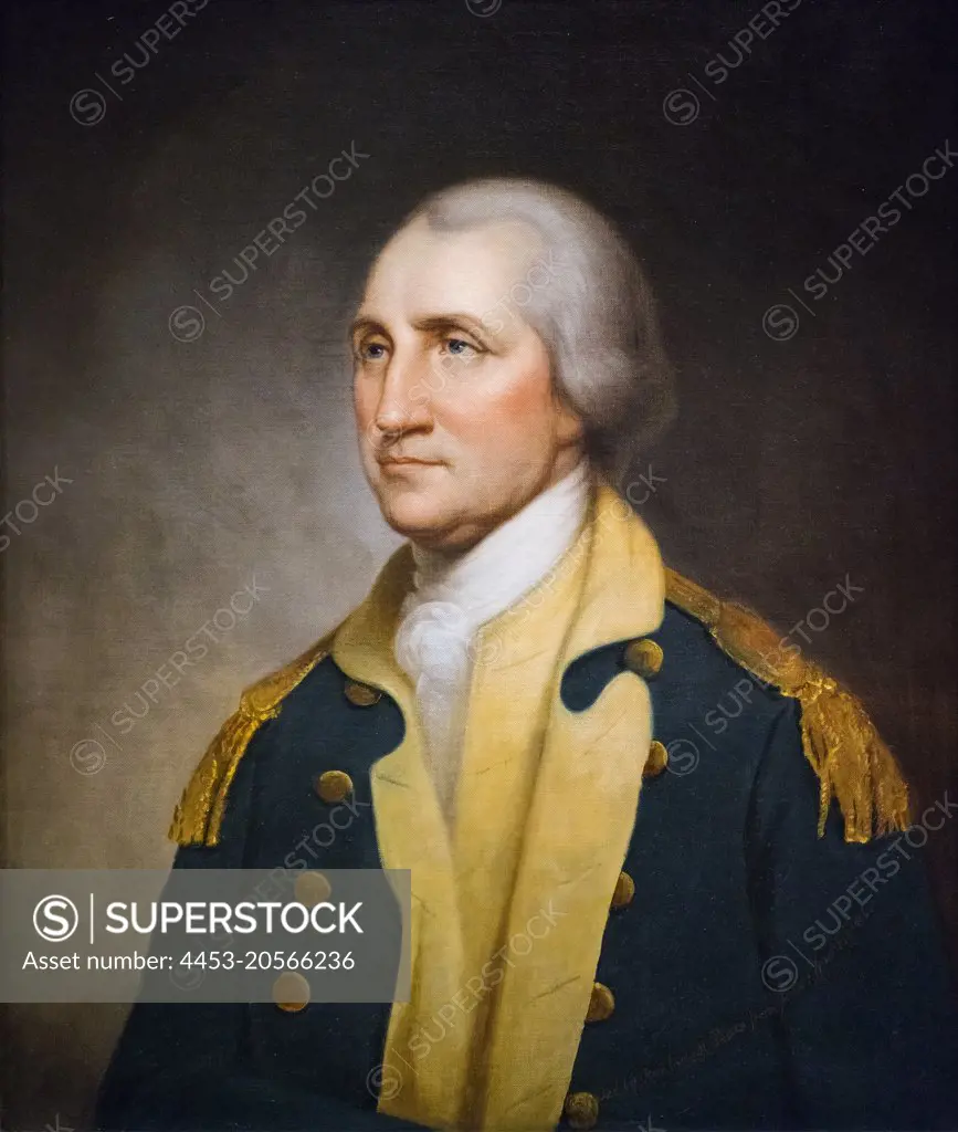 George Washington; 1859 Oil on canvas Rembrandt Peale; American; 1778 - 1860