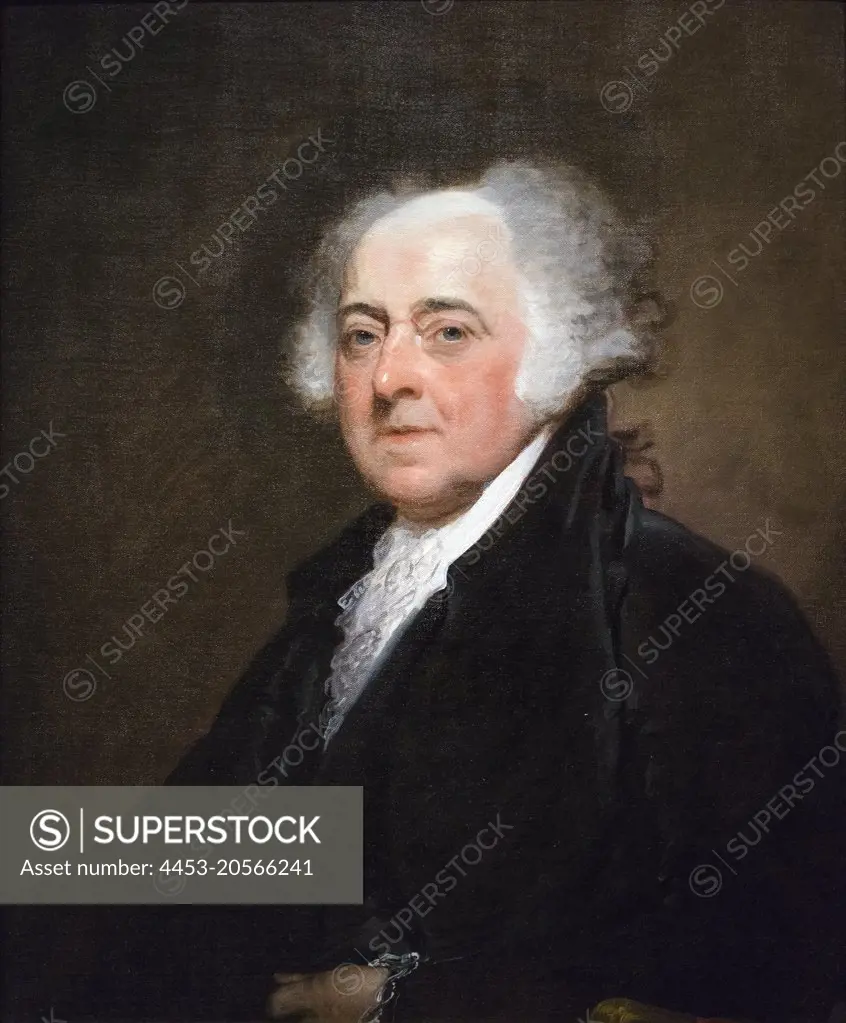 John Adams c. 1800 - 1815 Oil on canvas Gilbert Stuart; American; 1755 - 1828