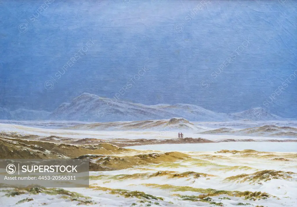 Northern Landscape; Spring Oil on canvas; c. 1825 Caspar David Friedrich; German; 1774 - 1840