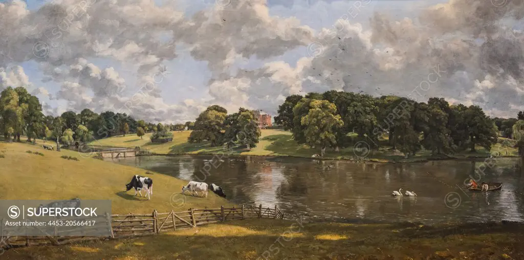 Wivenhoe Park; Essex Oil on canvas; 1816 John Constable; British; 1776 - 1837