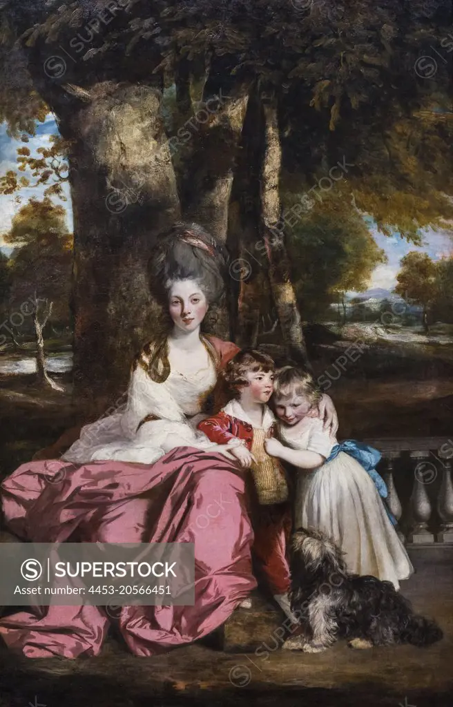 Lady Elizabeth Delme and her Children Oil on canvas; 1777 - 1779 Sir Joshua Reynolds; British; 1723 - 1792