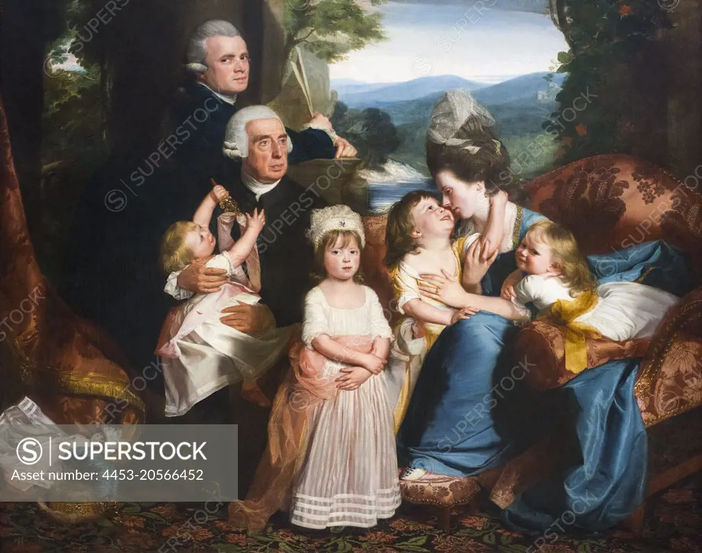The Copley Family Oil on canvas; 1776/1777 John Singleton Copley; American; 1738 - 1815