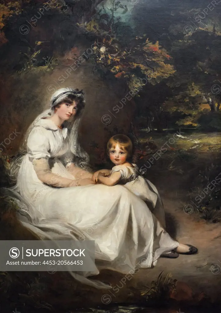 Lady Mary Templetown and Her Eldest Son Oil on canvas; 1802 Sir Thomas Lawrence; British; 1769 - 1830