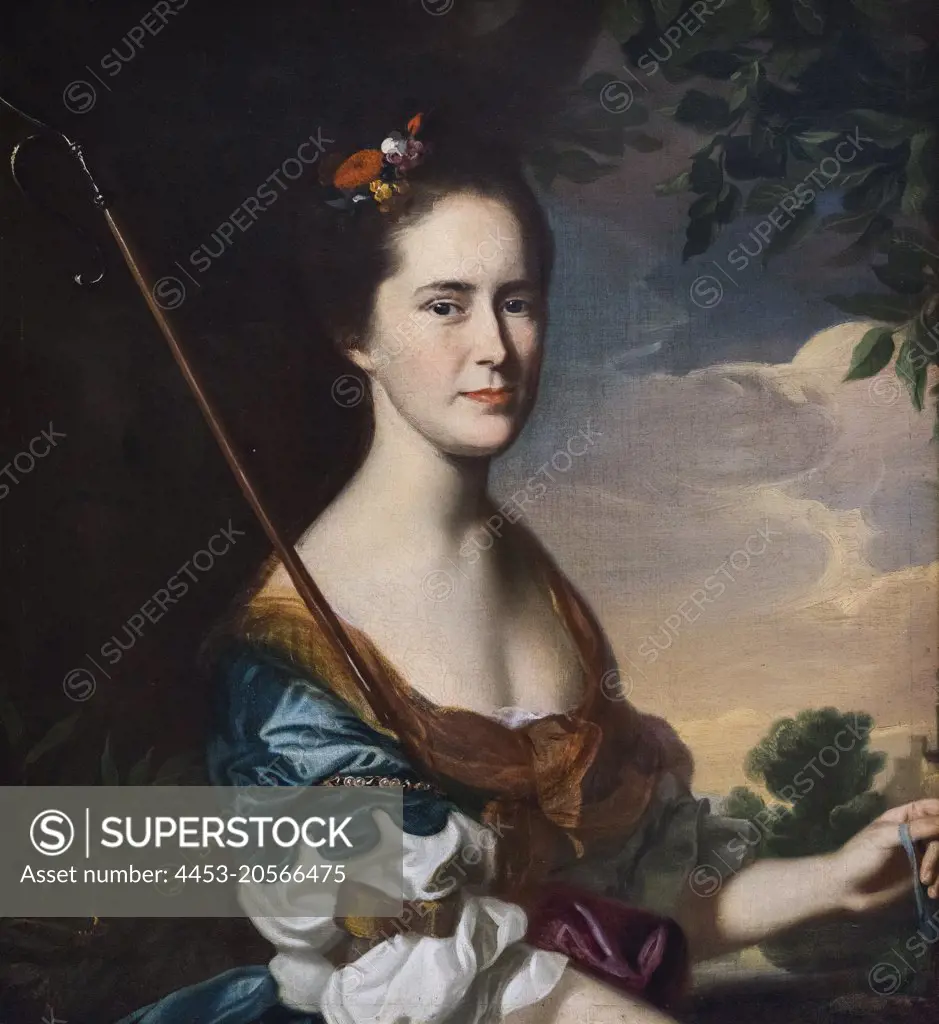 Elizabeth Gray Otis (Mrs. Samuel Alleyne Otis) Oil on canvas; c. 1764 John Singleton Copley; American; 1738 - 1815