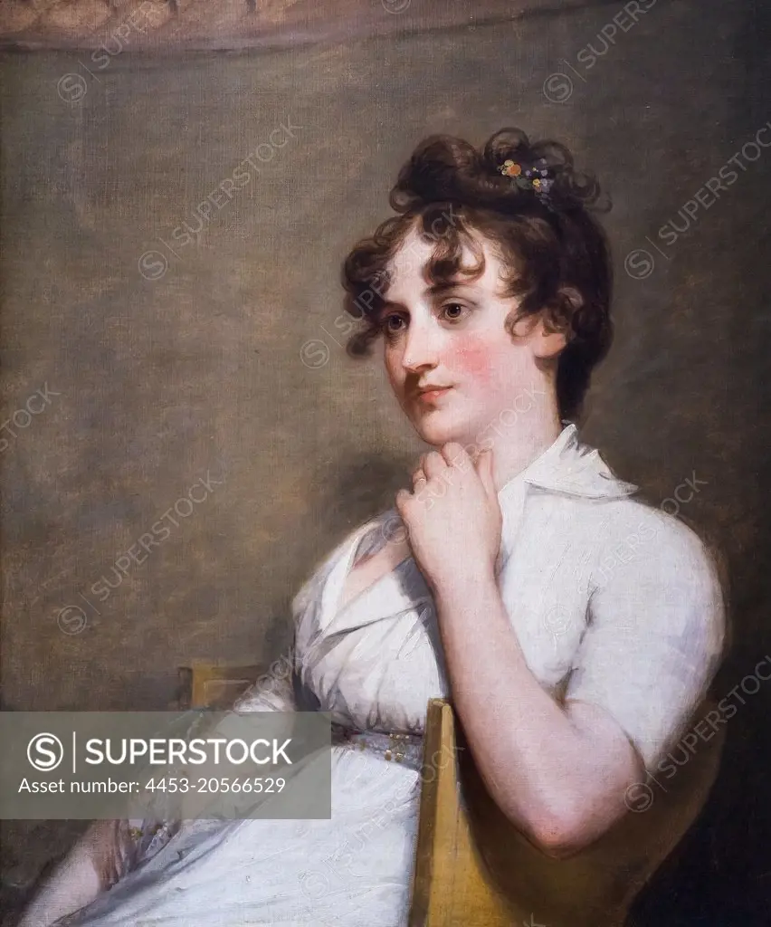 Eleanor Parke Custis Lewis (Mrs. Lawrence Lewis) Oil on canvas; c. 1804 Gilbert Stuart; American; 1755 - 1828