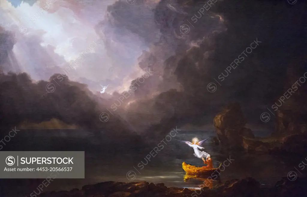 The Voyage of Life : Old Age Oil on canvas; 1842 Thomas Cole; American; 1801 - 1848