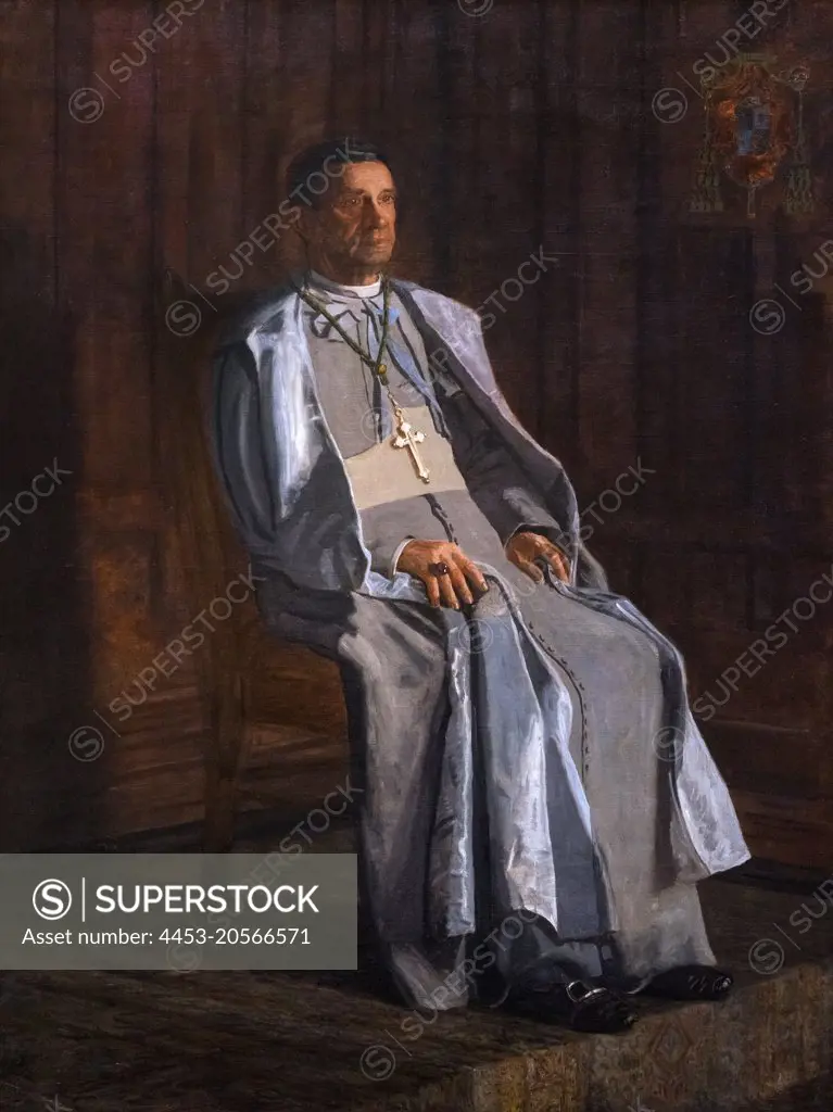 Archbishop Diomede Falconio Oil on canvas; 1905 Thomas Eakins; American; 1844 - 1916