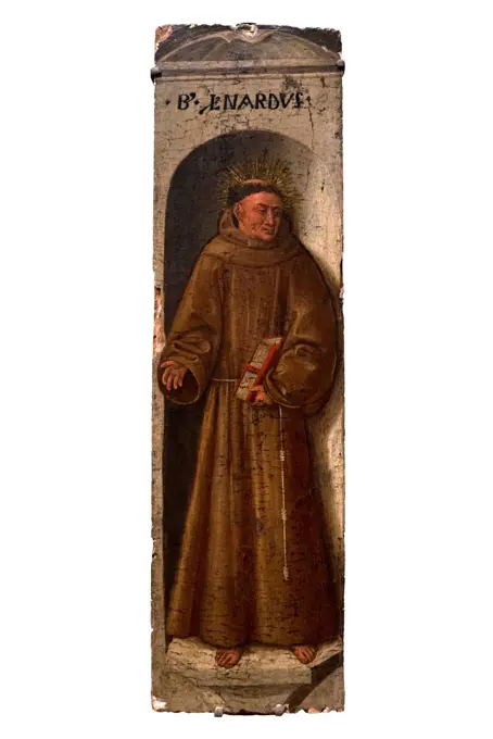 Niccolo Colantonio; Italian; Naples ; Blessed Leonard of Assisi; ca.1450; Oil on wood.
