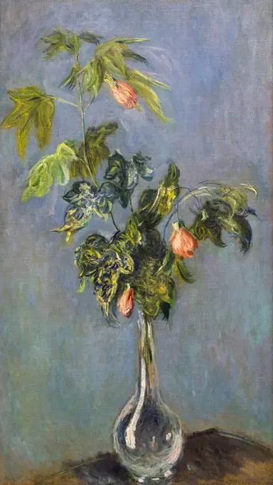 Flowers in a Vase 1888 Oil on canvas