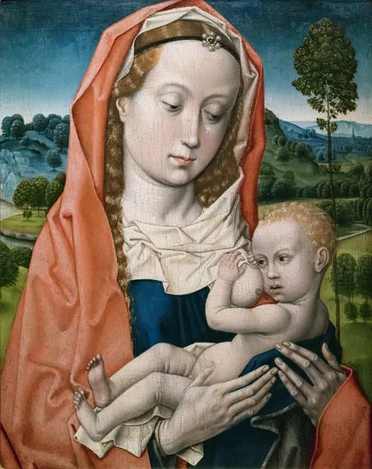 Virgin and Child c. 1470 Oil on panel