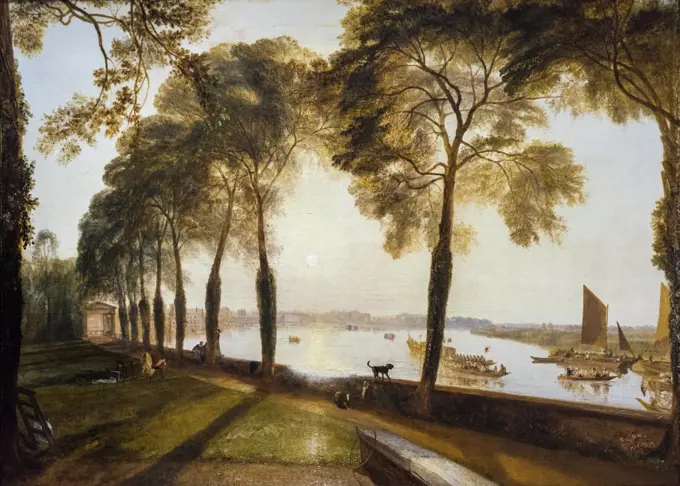 Mortlake Terrace Oil on canvas; 1827 Joseph Mallord William Turner; British; 1775 - 1851
