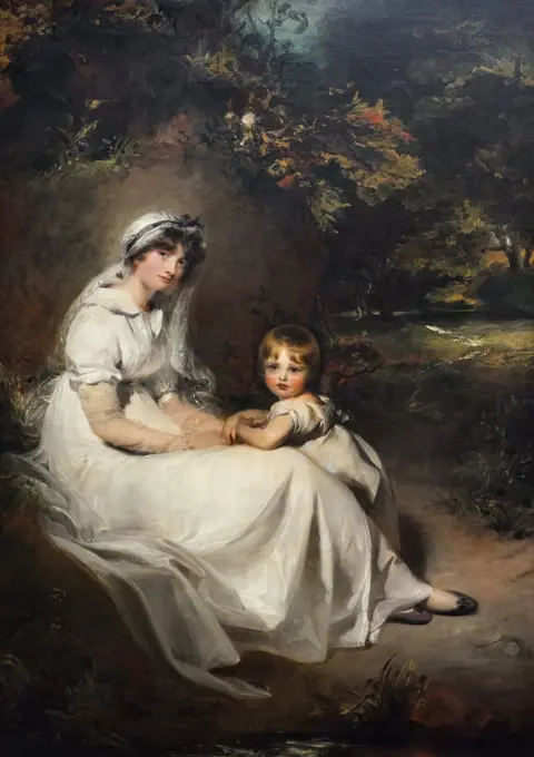 Lady Mary Templetown and Her Eldest Son Oil on canvas; 1802 Sir Thomas Lawrence; British; 1769 - 1830