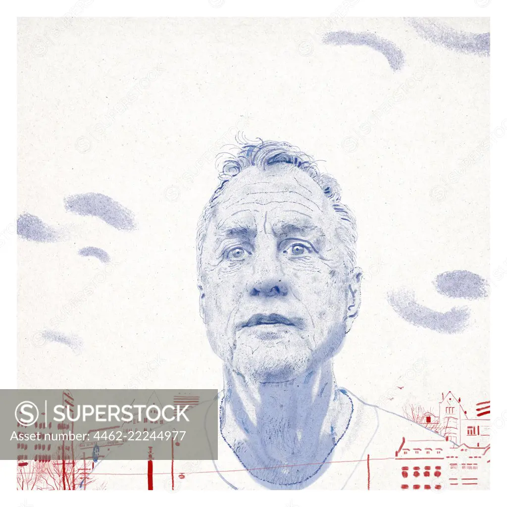 Portrait of Johan Cruyff