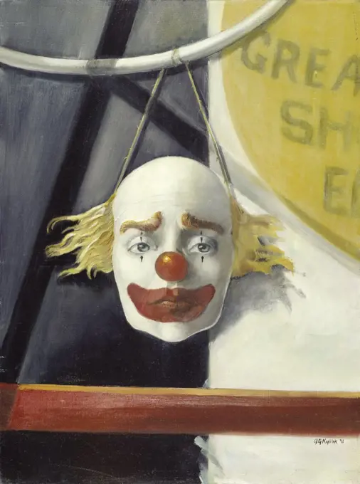 Greatest Show on Earth 1988 GG Kopilak (b.1942/American)  Oil on Canvas Private Collection